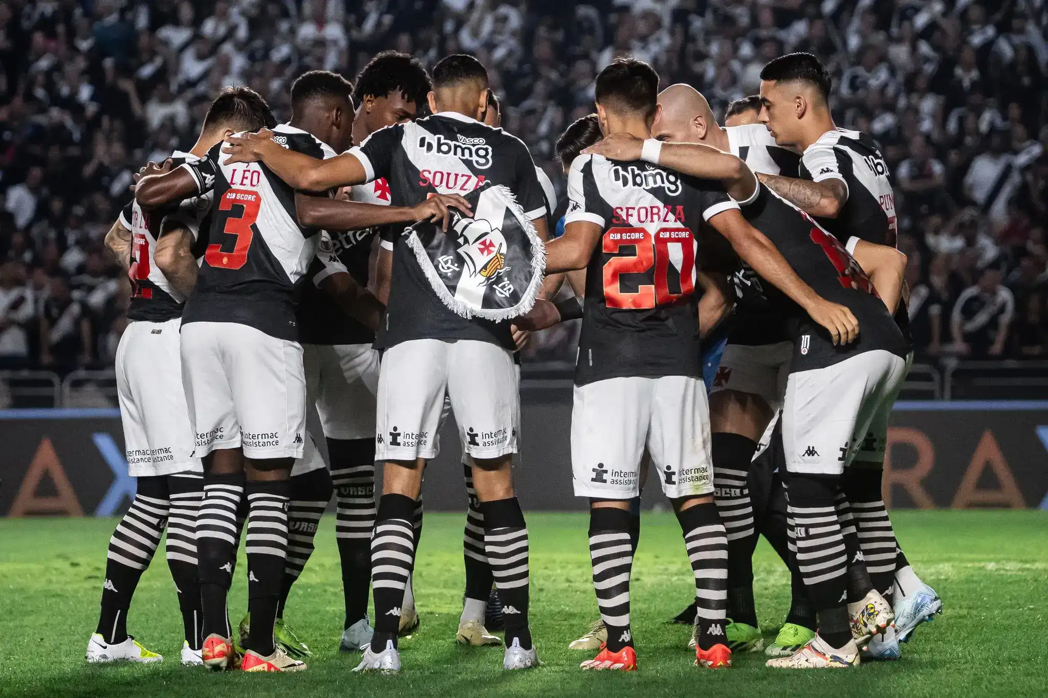 Copa do Brasil ao vivo — Vasco da Gama em campo